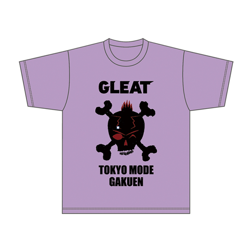 <KAZMA SAKAMOTO> GLEAT×東京モード学園コラボ Tシャツ / ライトパープル　【W特典付き‼︎】画像
