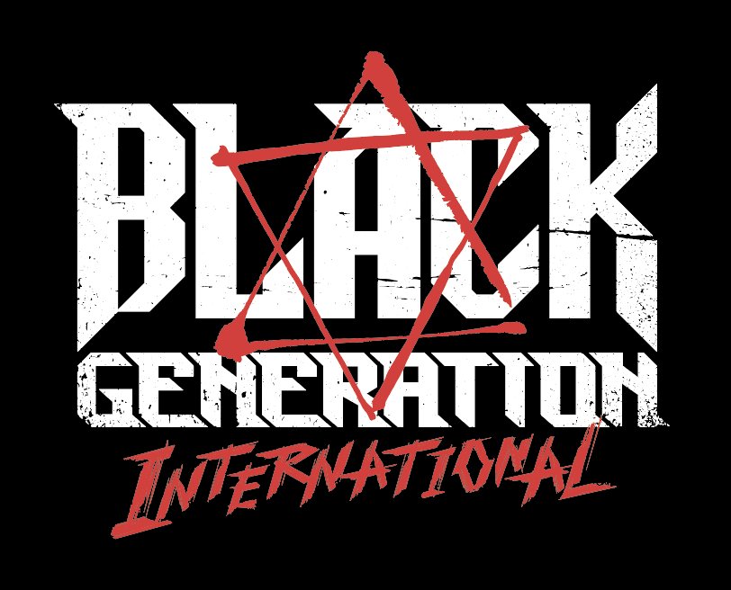 B.G.I. LOGO ロングTシャツ/黒の画像