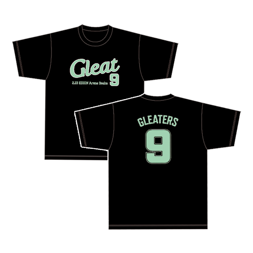 GLEAT Ver.9 大会記念Tシャツ / 黒画像