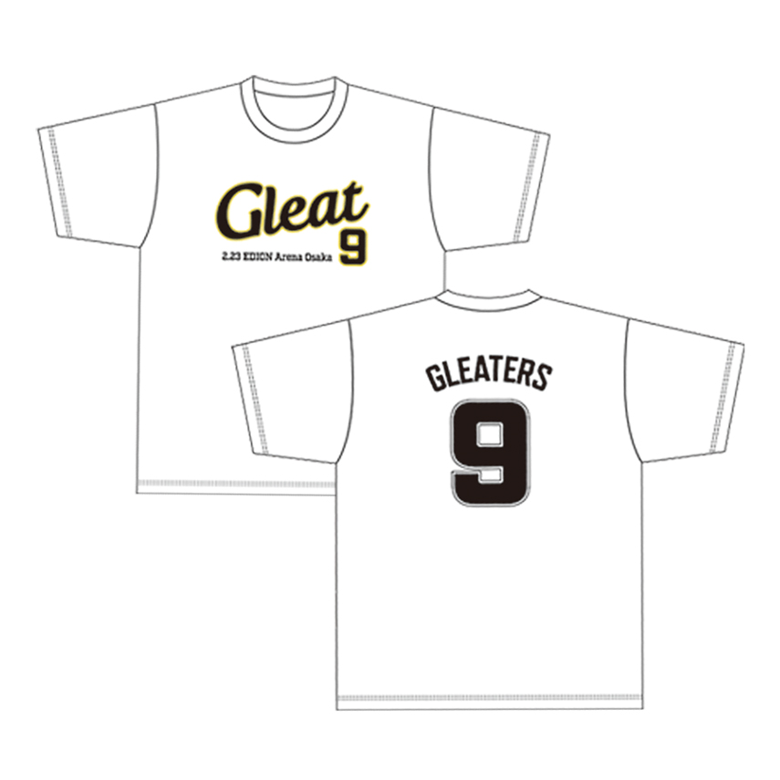 GLEAT Ver.9 大会記念Tシャツ / 白画像
