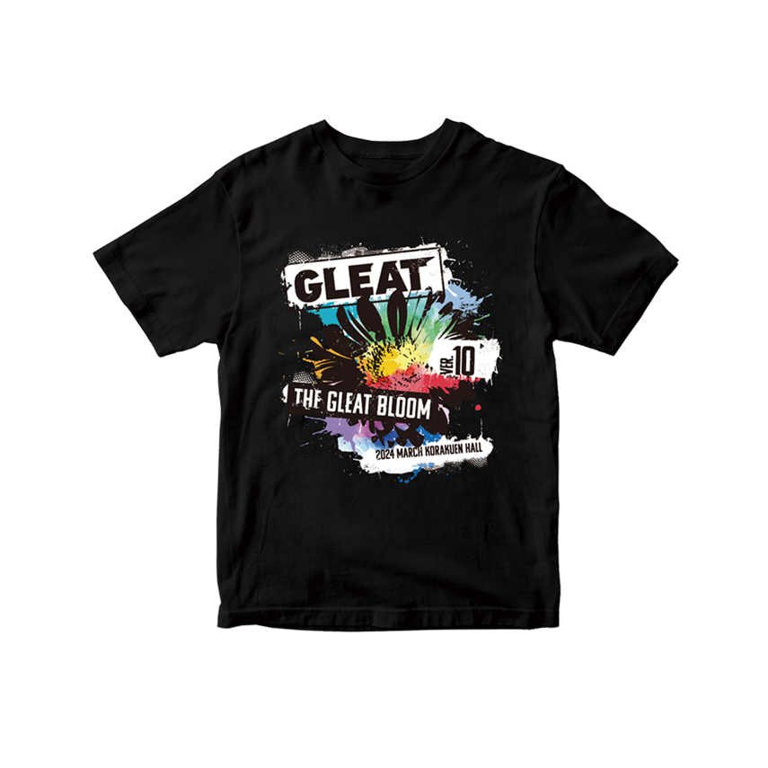 GLEAT Ver.10 大会記念Tシャツ/黒の画像