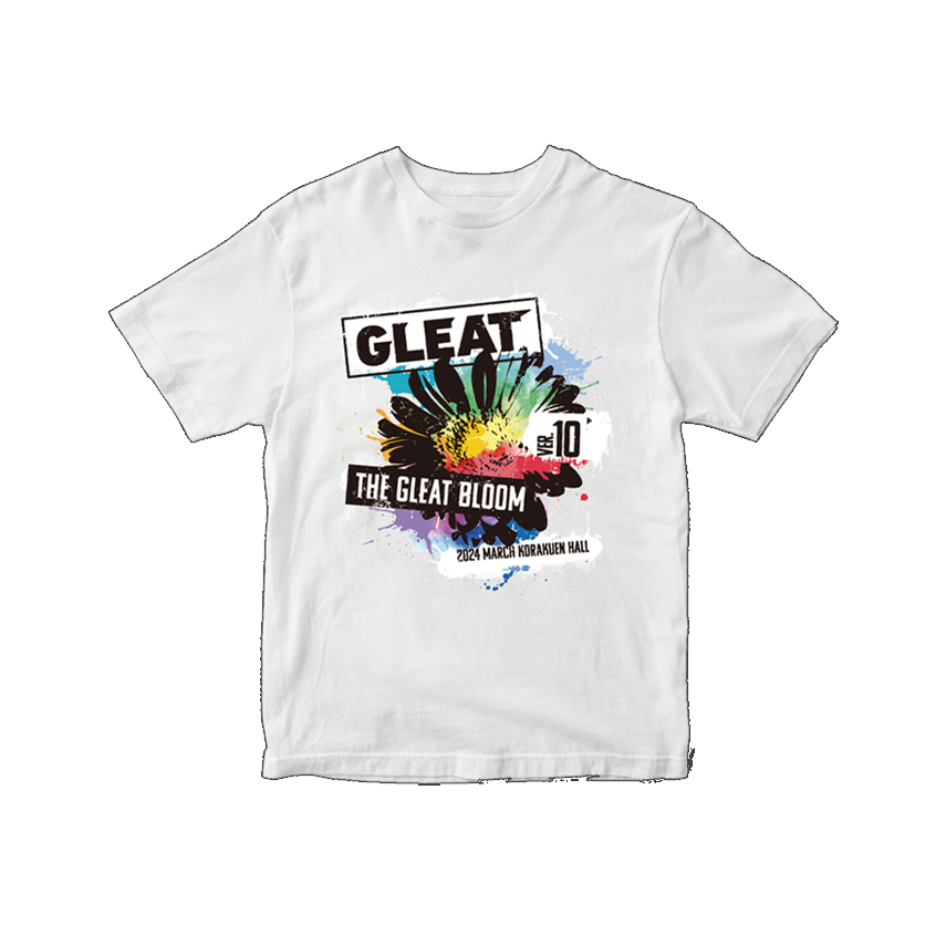 GLEAT Ver.10 大会記念Tシャツ/白の画像