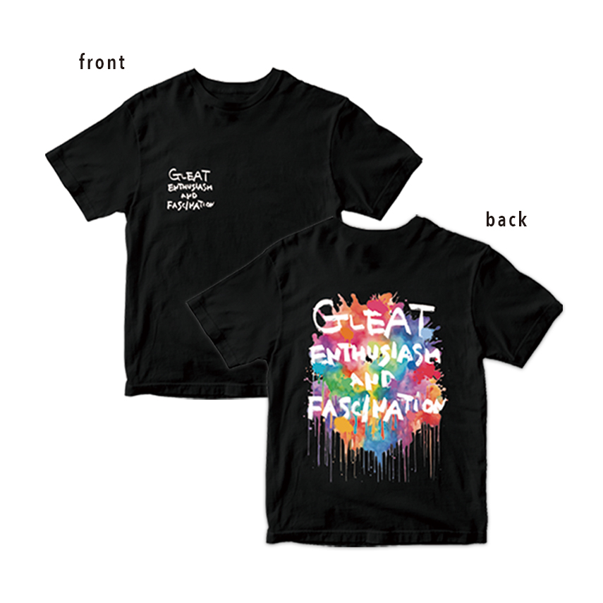 GLEAT CLASSIC Tシャツ / 黒の画像