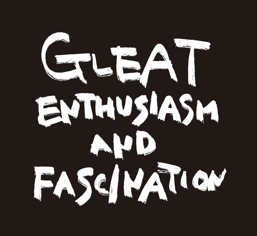 GLEAT CLASSIC Tシャツ / 黒の画像