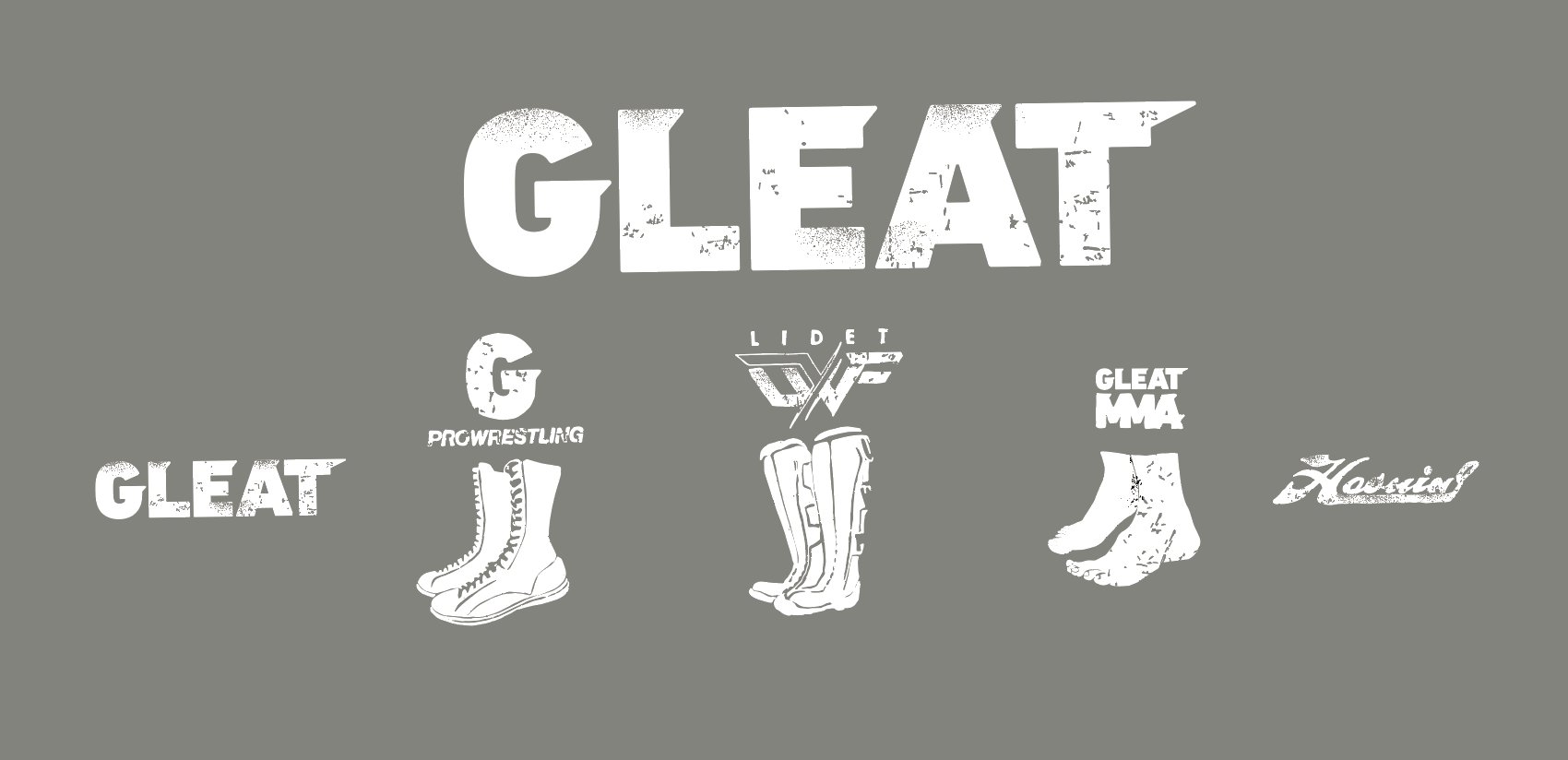【bassicコラボ】GLEAT×HAOMING コラボジップパーカー/グレーの画像