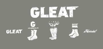 【bassicコラボ】GLEAT×HAOMING コラボジップパーカー/グレーの画像