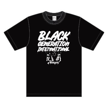 【コラボ】B.G.I.×HAOMING コラボTシャツ/黒の画像