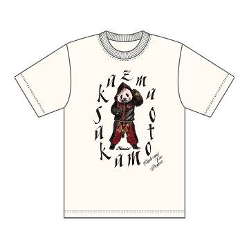 【コラボ】KAZMA×HAOMING コラボTシャツ/バニラの画像