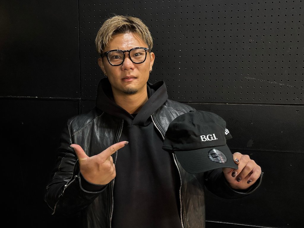 【コラボ】GLEAT×NEW ERA® コラボキャップ <B.G.I.>の画像
