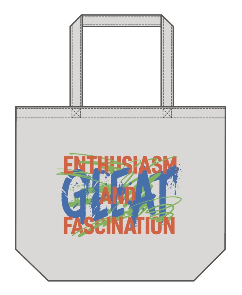 GLEAT CLASSIC Ⅱ  トートバッグ / グレーの画像