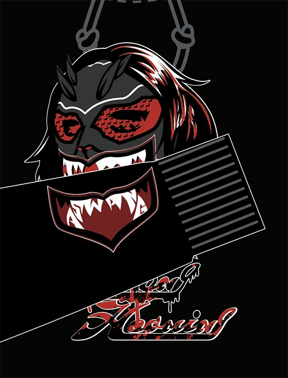 【コラボ】⭐︎数量限定特典付き⭐︎TJP×HAOMING コラボパーカー/黒の画像