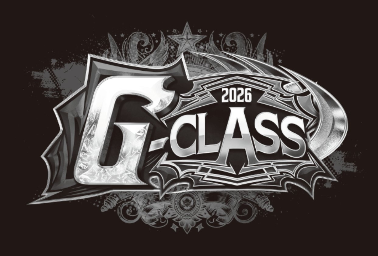 【S16】G-CLASS 2026 記念Tシャツ/黒の画像
