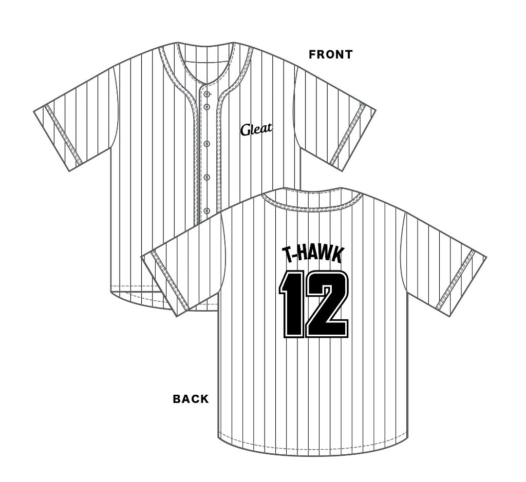 【S10】T-Hawk 凱旋大会記念 ベースボールシャツの画像
