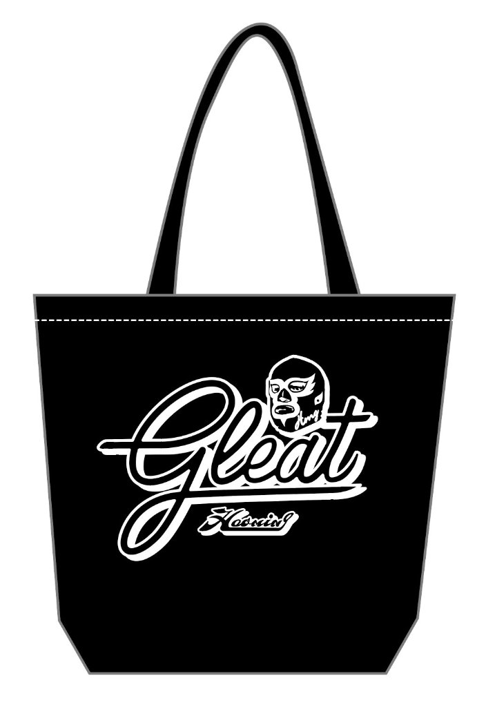 GLEAT×HAOMING 2026 トートバッグ/黒の画像