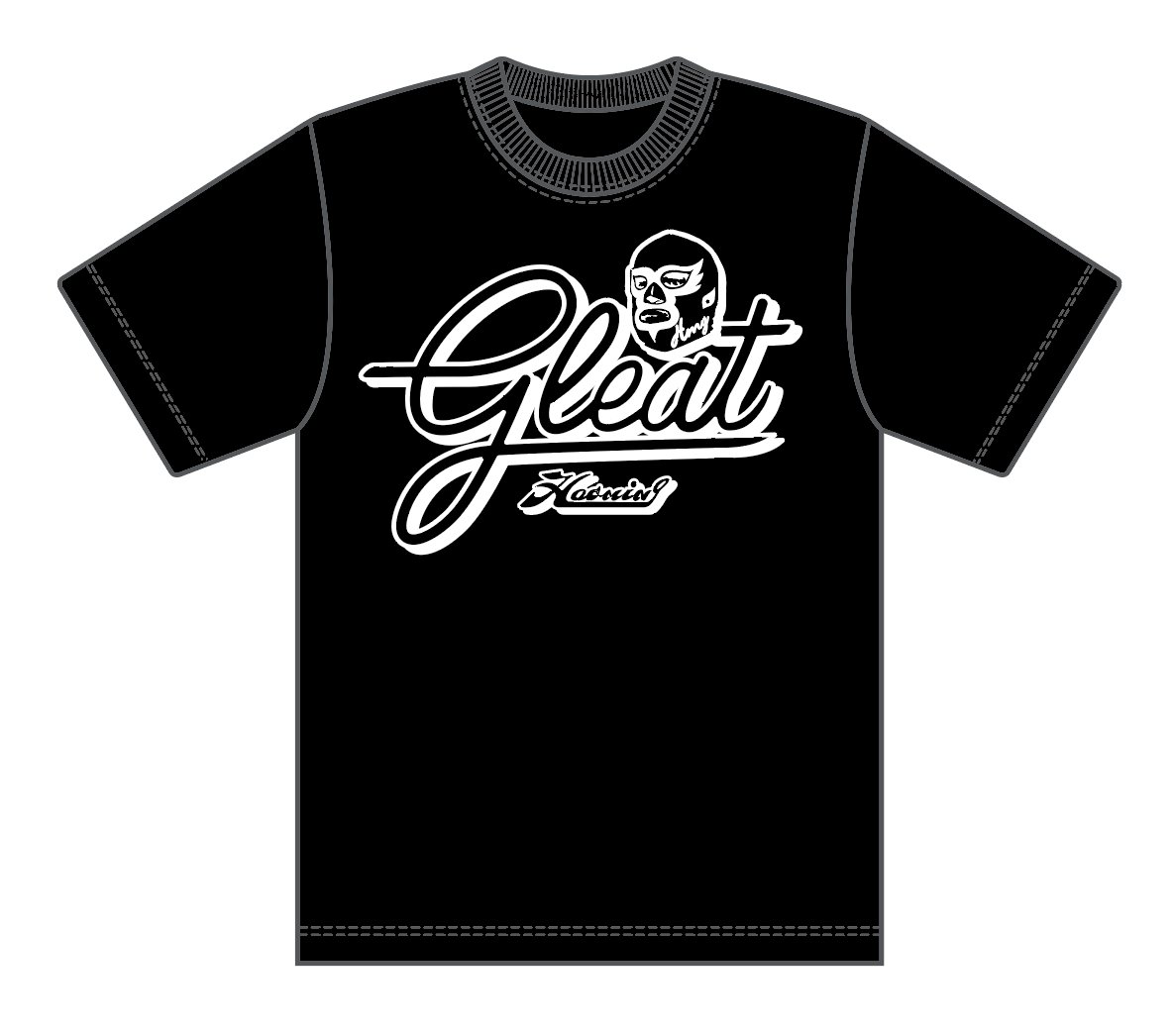 GLEAT×HAOMING 2026 Tシャツ/黒の画像