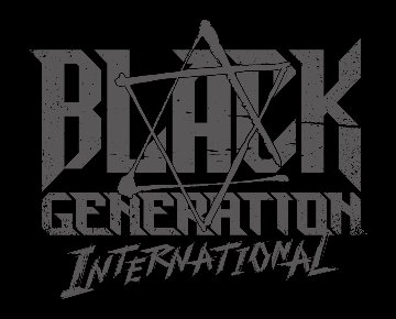 【S24】B.G.I. LOGO ジップトートバッグ/黒の画像