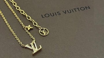 LOUIS VUITTON(ルイヴィトン)ネックレス LVアイコニック M00596 コールドの画像