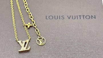 LOUIS VUITTON(ルイヴィトン)ネックレス LVアイコニック M00596 コールドの画像