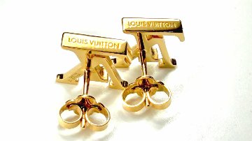 LOUIS VUITTON(ルイヴィトン)ピアス・LVアイコニック M00610 モノグラムの画像