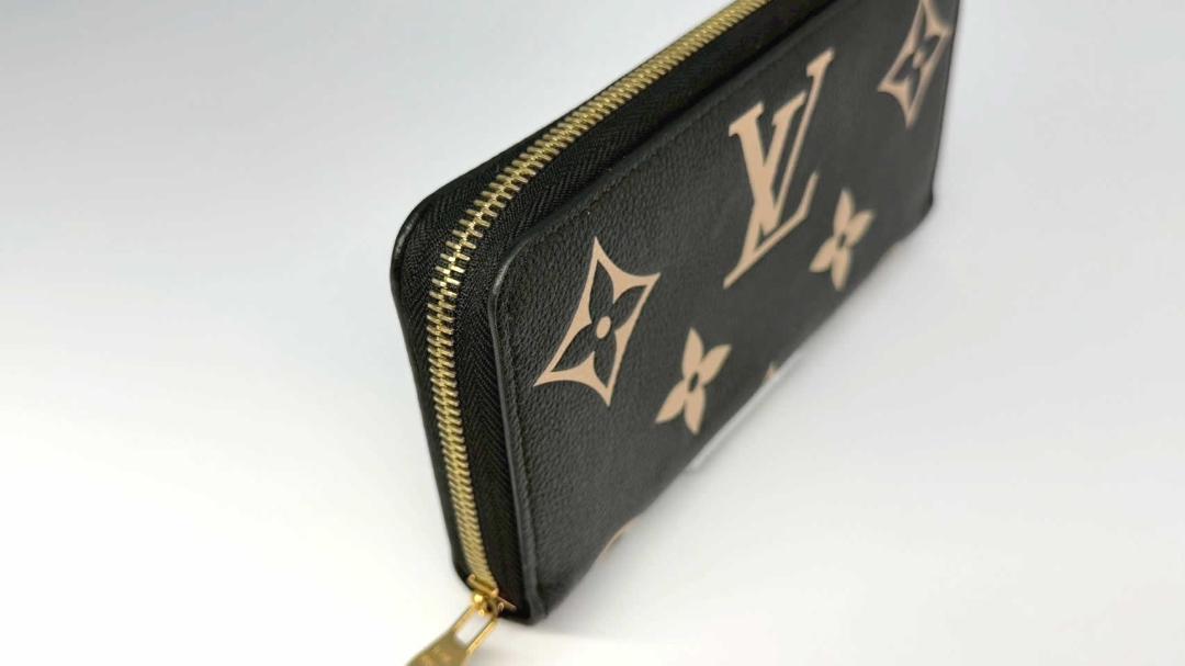 LOUIS VUITTON(ルイヴィトン) ジッピーウォレット M80481 バイカラー モノグラム アンプラントの画像