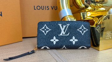 LOUIS VUITTON(ルイヴィトン) ジッピーウォレット M80481 バイカラー モノグラム アンプラントの画像