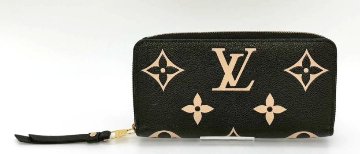 LOUIS VUITTON(ルイヴィトン) ジッピーウォレット M80481 バイカラー モノグラム アンプラントの画像