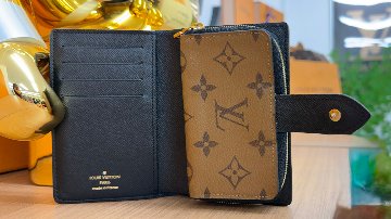 LOUIS VUITTON(ルイヴィトン) ポルトフォイ ユジュリエット M69432 モノグラム ジャイアント リバースの画像