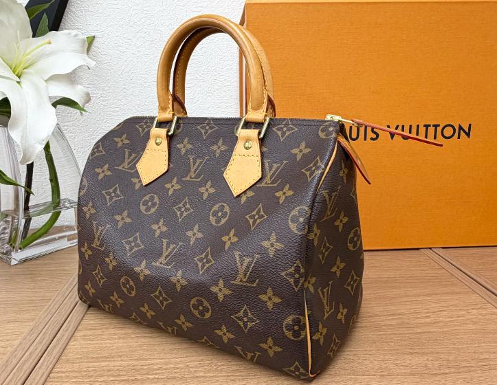 LOUIS VUITTON(ルイヴィトン) スピーディ２５ M41528  モノグラム ミニ  ボストン ハンドバッグ レディースの画像