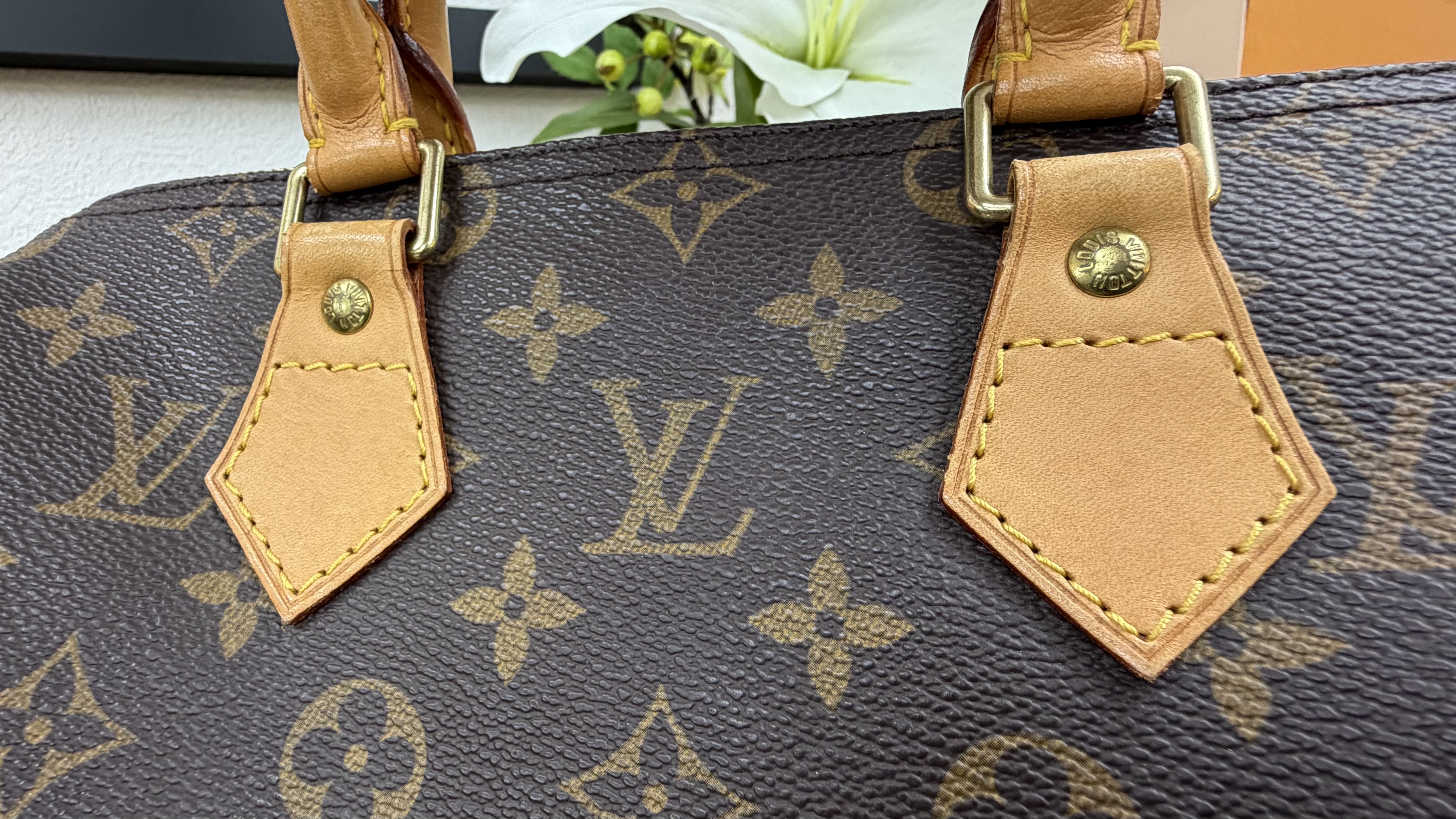 LOUIS VUITTON(ルイヴィトン) スピーディ２５ M41528  モノグラム ミニ  ボストン ハンドバッグ レディースの画像