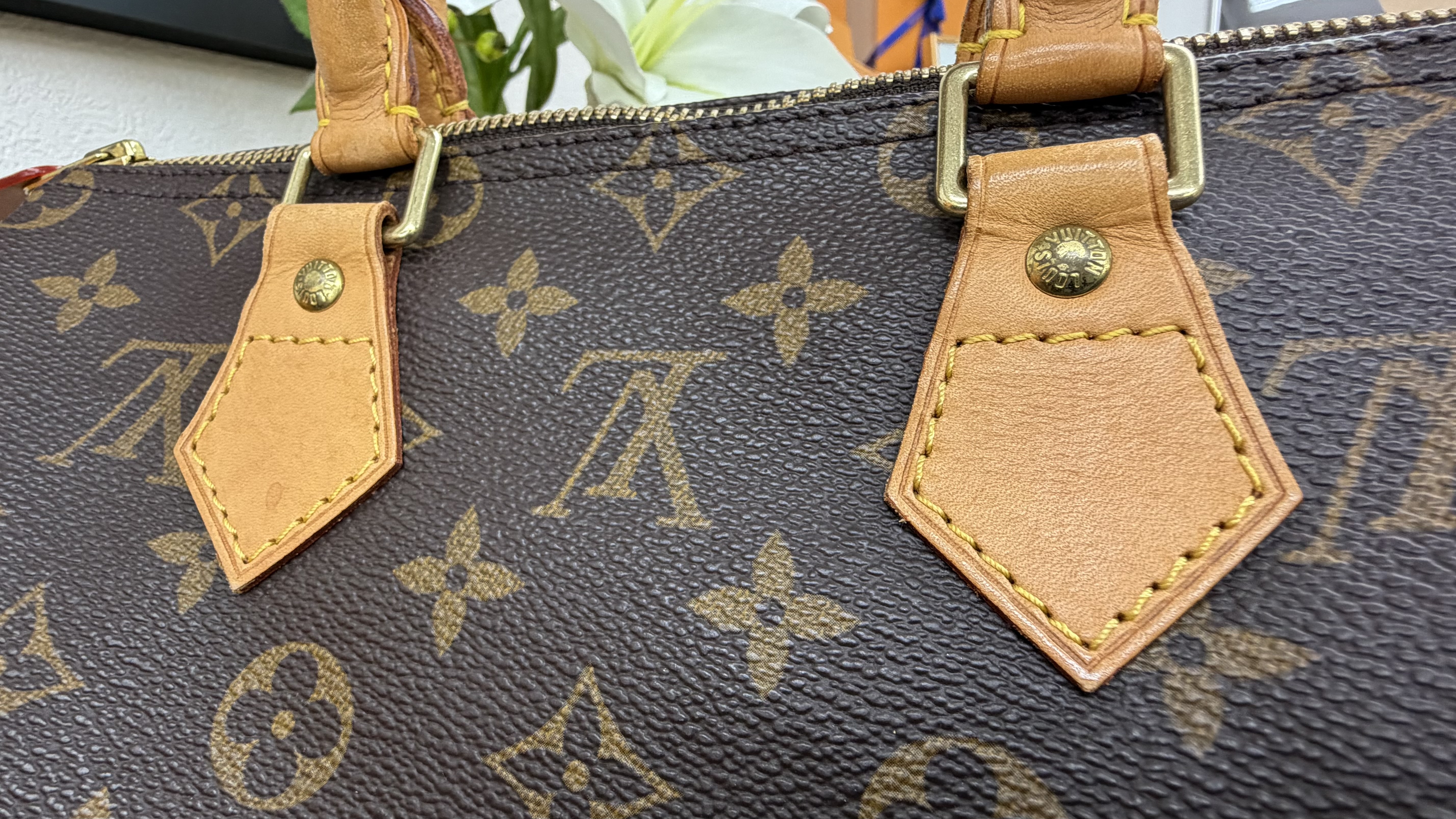 LOUIS VUITTON(ルイヴィトン) スピーディ２５ M41528  モノグラム ミニ  ボストン ハンドバッグ レディースの画像