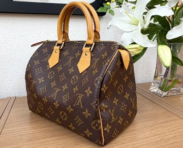 LOUIS VUITTON(ルイヴィトン) スピーディ２５ M41528  モノグラム ミニ  ボストン ハンドバッグ レディースの画像