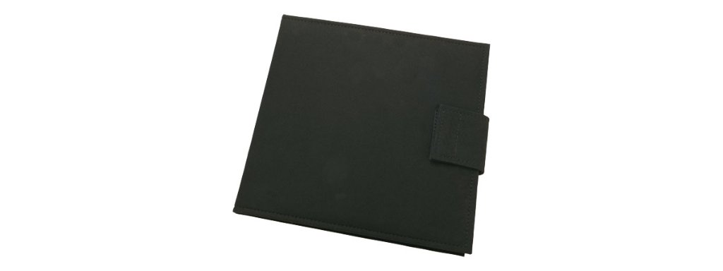 シザーズ収納ケース １０丁用 ブラックｘブラック　ファブリック仕上げの画像