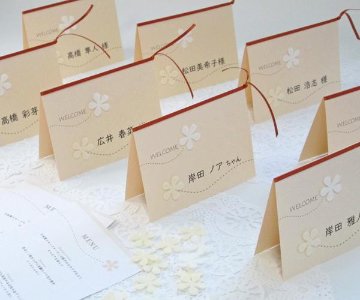 フラワーパフ＜ナチュラル＞　サンプルの画像