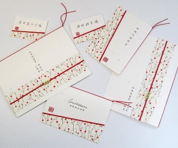 友禅和紙＜こうめ＞　サンプルの画像