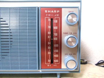 シャープ　FM／AMラジオ　Model FM-11画像