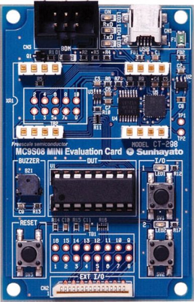 CT-298　マイコン評価カードの画像