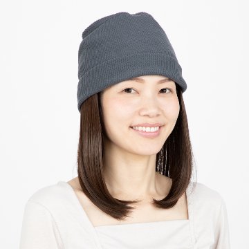 インナーウィッグ セミロングレイヤー25cm(後髪)  [鈴珠 すずたま 医療用ウィッグ 帽子用ウィッグ ヘアバンドウィッグ 夏用  就寝用 JIS認定]の画像