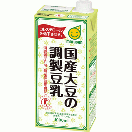 マルサン　国産大豆の調製豆乳　1000mlの画像
