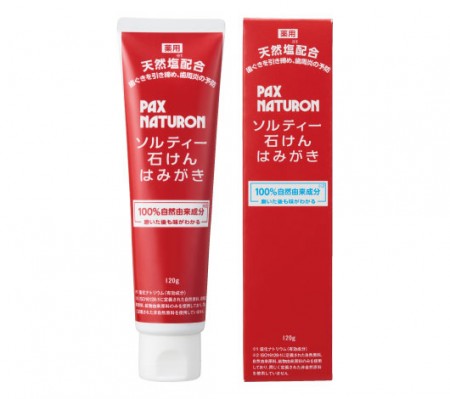 パックス　ソルティーハミガキ　120gの画像
