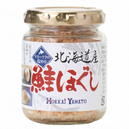 北海道産　鮭ほぐし(瓶入) 80gの画像