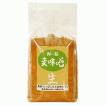 海の精　麦味噌　1kgの画像
