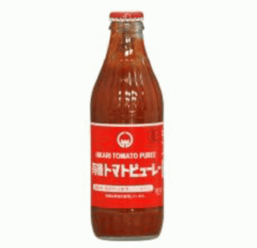 ヒカリ　有機トマトピューレー　320gの画像