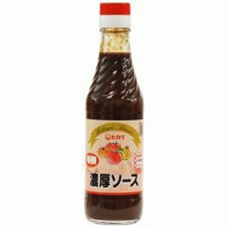 ヒカリ　有機濃厚ソース　250mlの画像