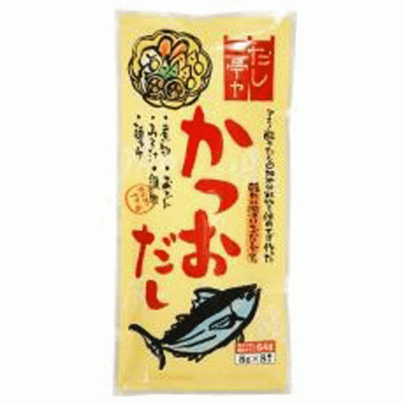 ムソー だし亭や・かつおだし〈袋入〉 8g×8の画像