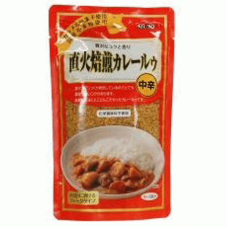 ムソー　直火焙煎カレールゥ・中辛　170gの画像