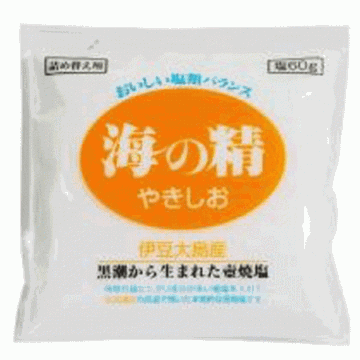 海の精・やきしお〈詰替用〉　60gの画像