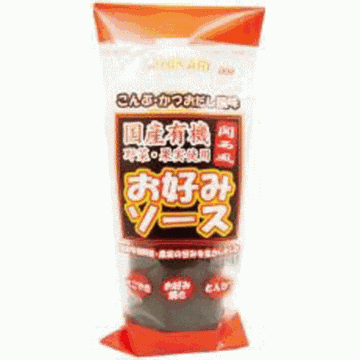 ヒカリ　お好みソース関西風・チューブ　300gの画像