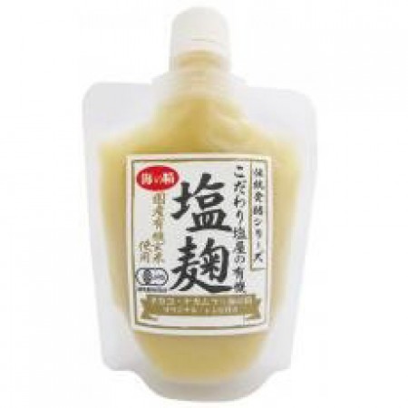 有機玄米　塩麹(しおこうじ)170g　(海の精)の画像