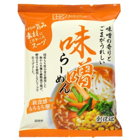 創健社　味噌らーめん　1食用の画像