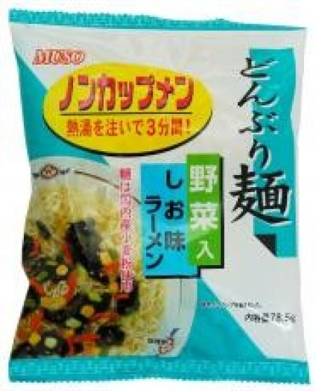 どんぶり麺　しお味ラーメン　1食用の画像